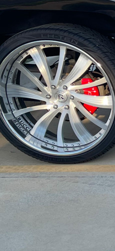 Rucci forged rims with - 26”,