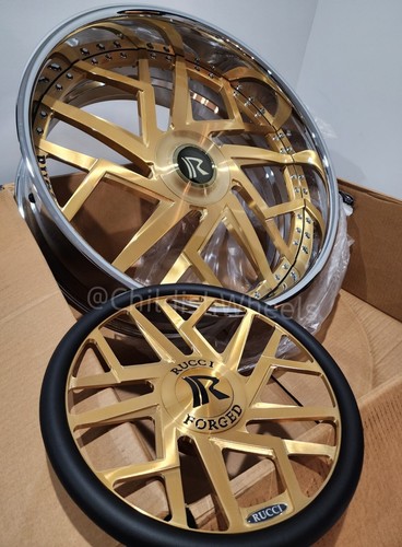 Inch brushed gold face - 26",